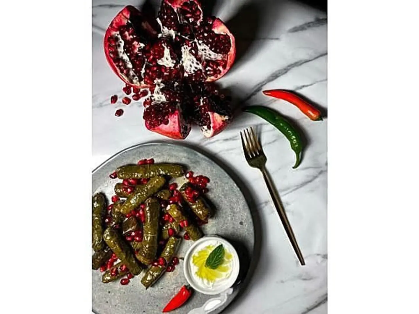 Spicy Kayan Grape Leaves 20 Pieces