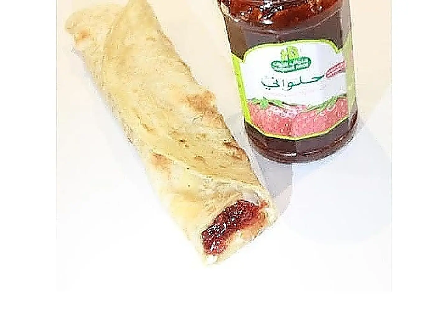 Chapati With Cheese And Jam