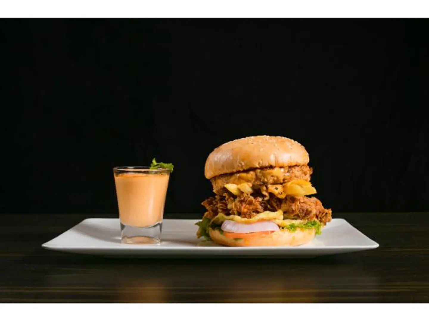 Double Crispy Burger