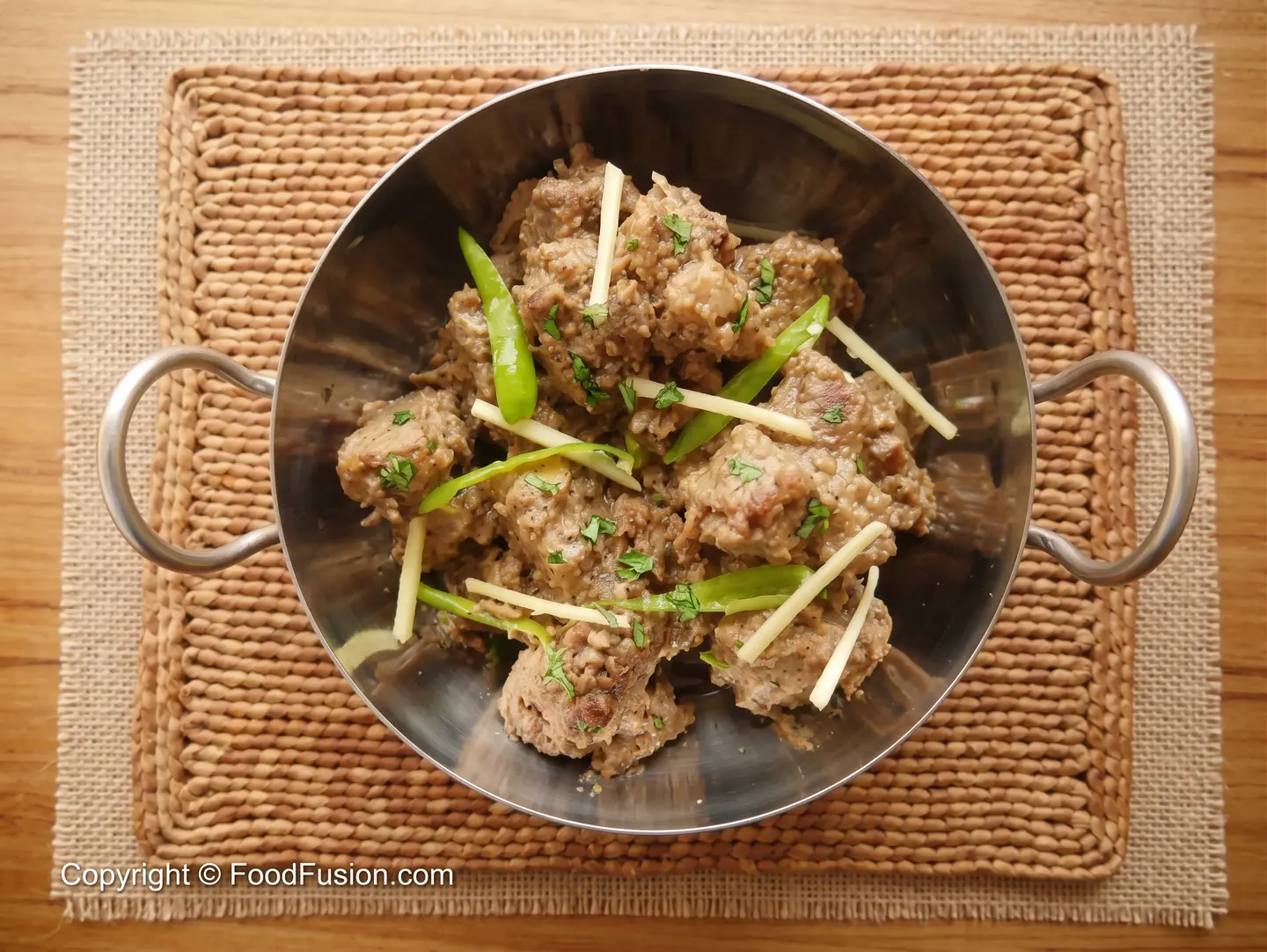 Namkeen Mutton Karahi - Half