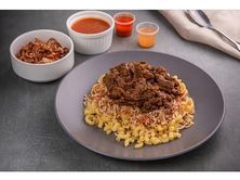 علبة كشري صغير مع كبدة
