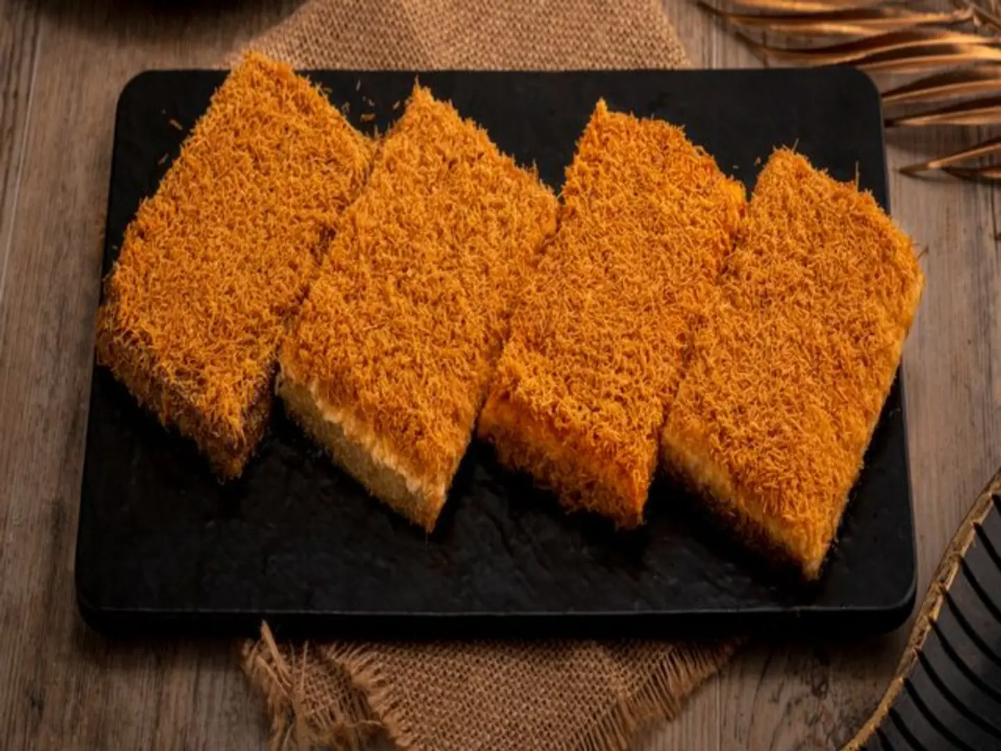 بسبوسة كنافة مشكل