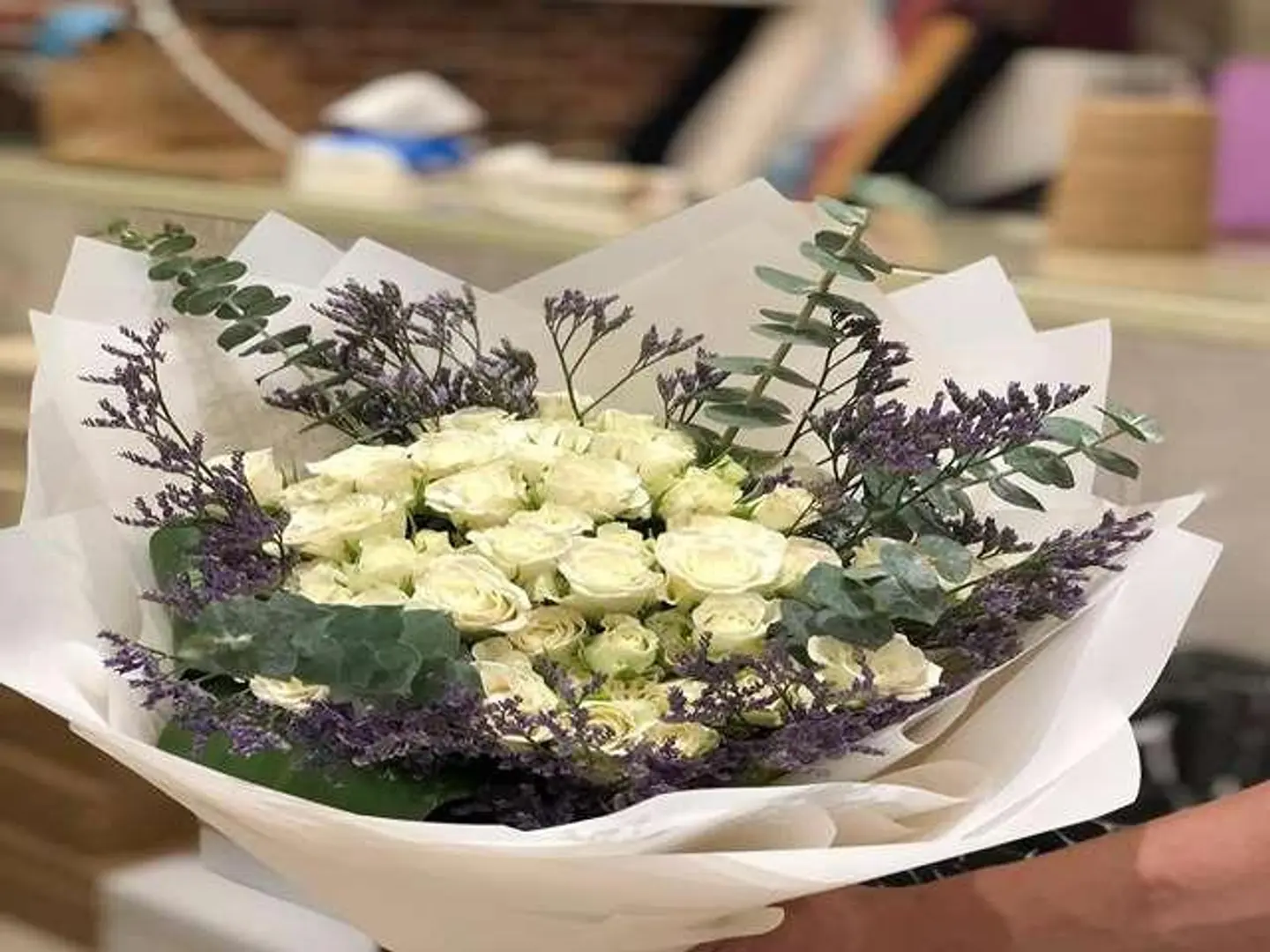 بوكيه زهور الجمال