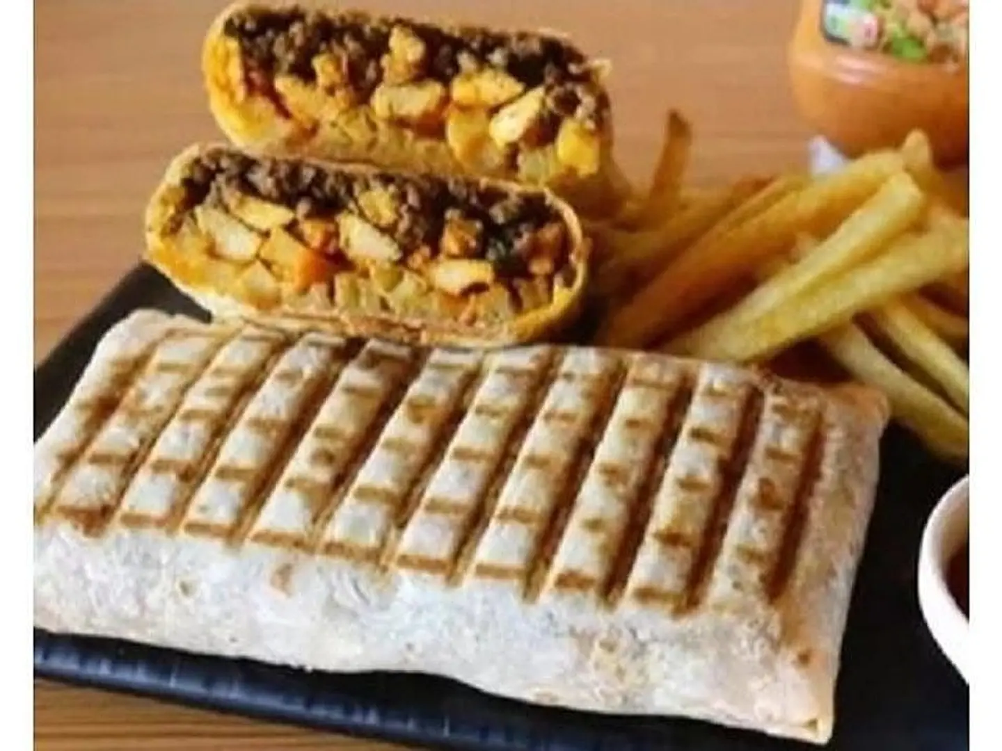 Moroccan Tacos Sandwich