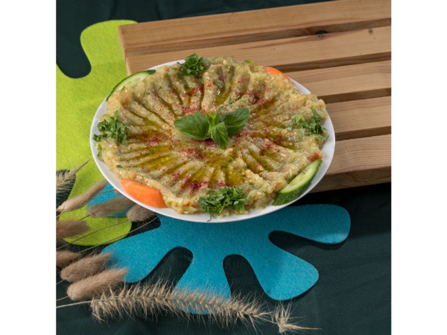 صحن بابا غنوج صغير
