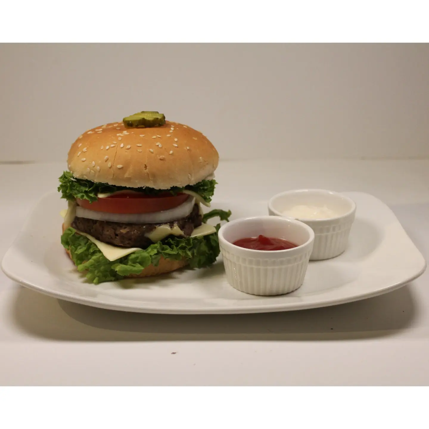 Double Cheese Beef Burger