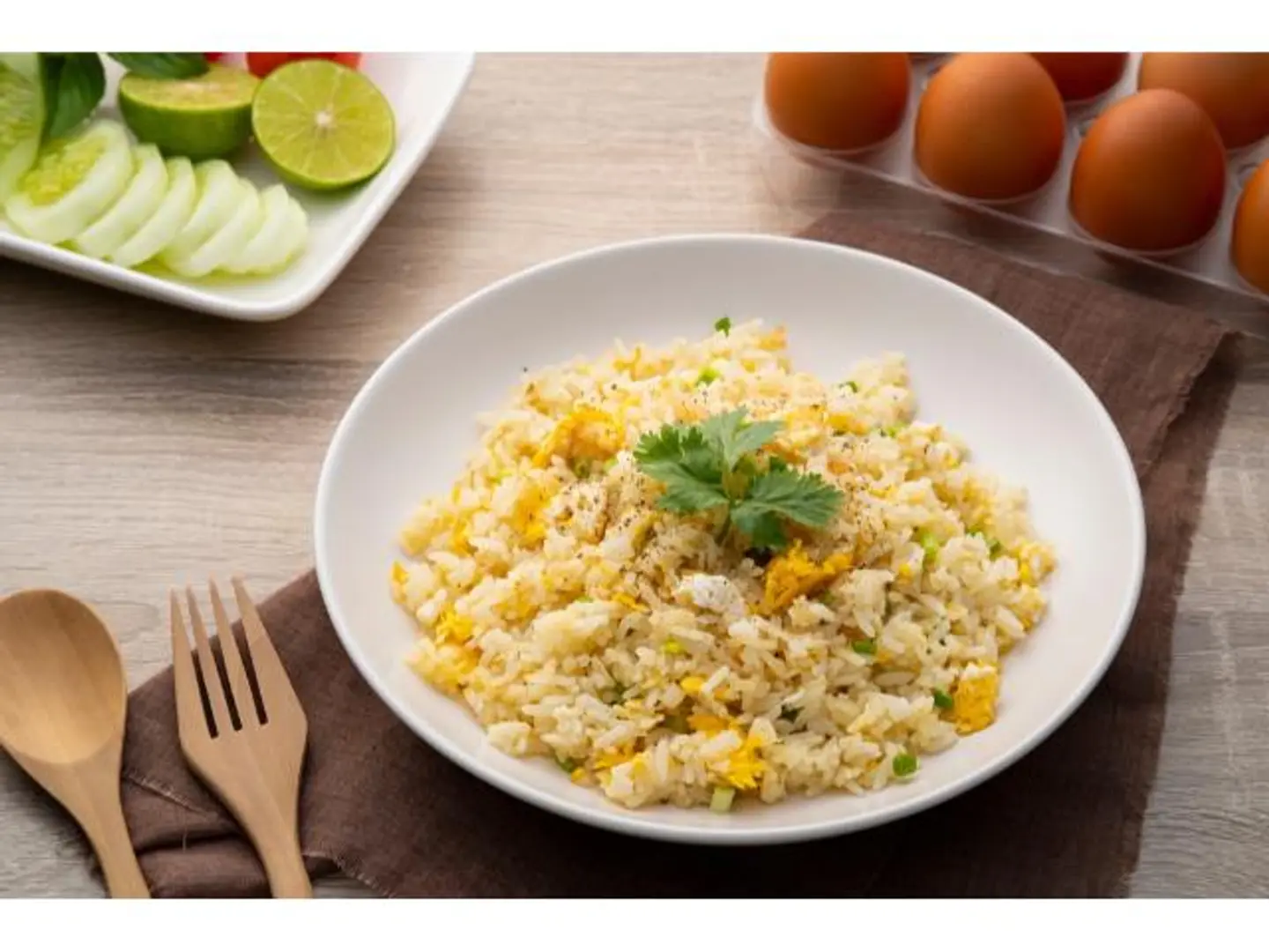 Egg Fried Rice Platter