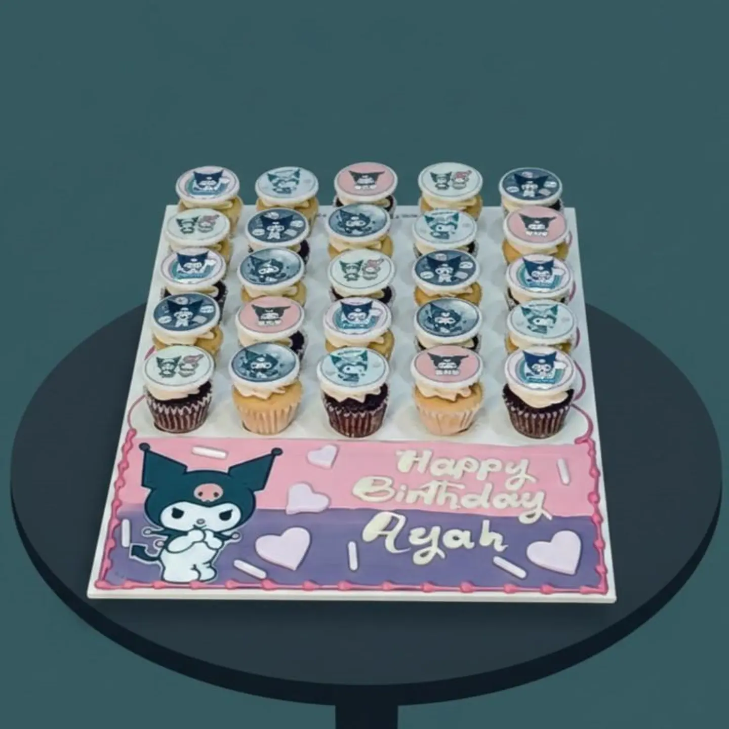 Kuromi Cupcakes