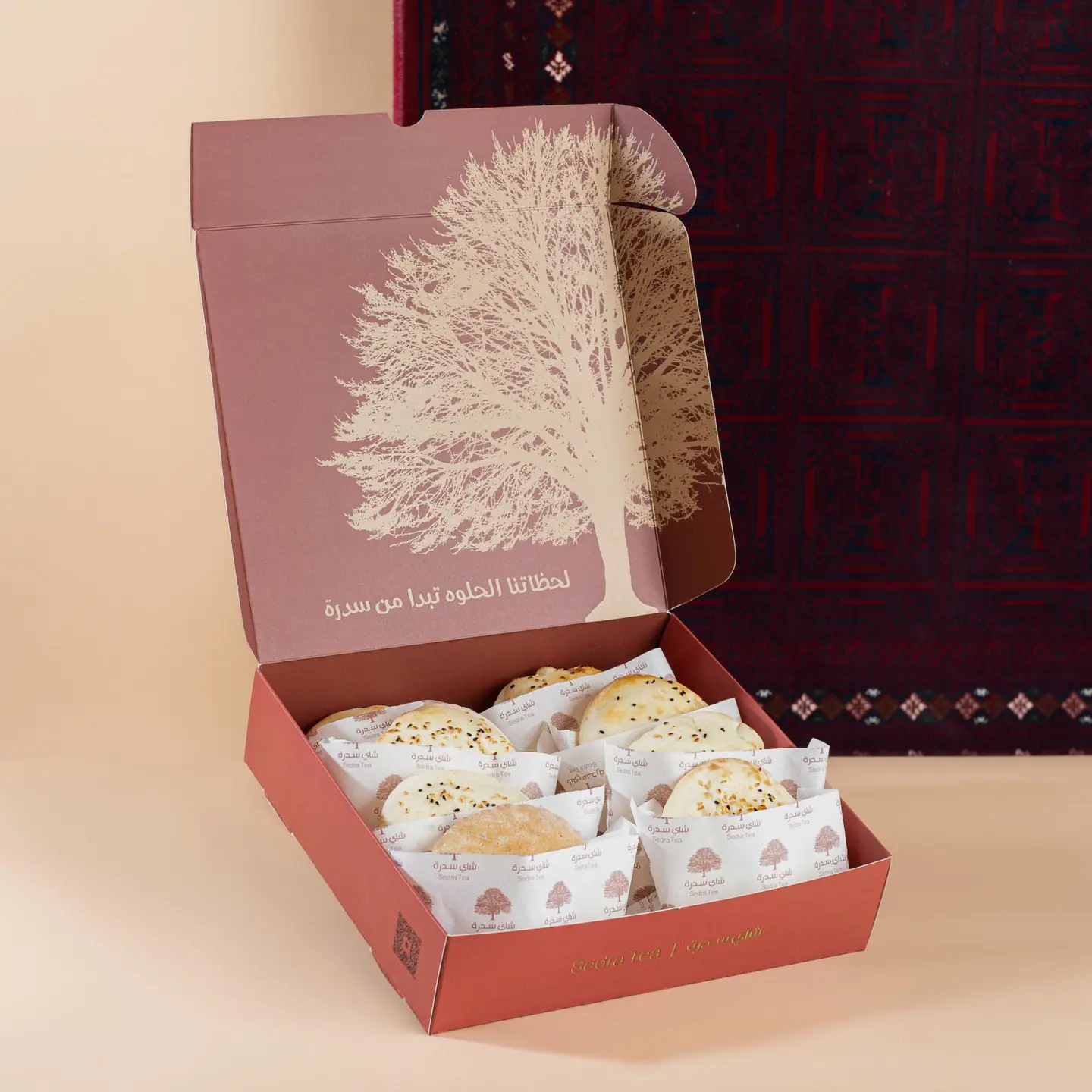Box Of Sidra Baked Goods 6 Pieces