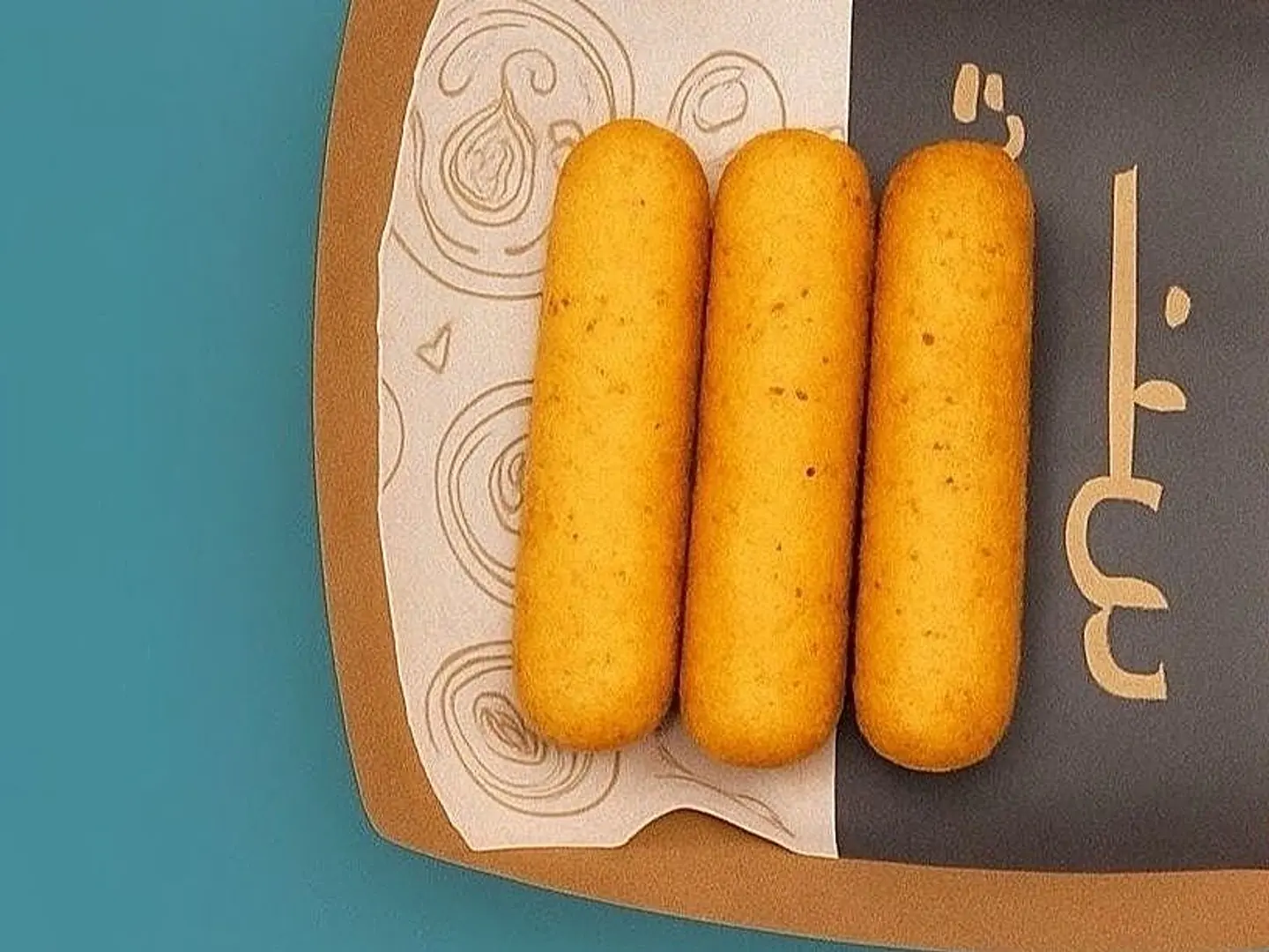 أصابع موزريلا ٣ حبات