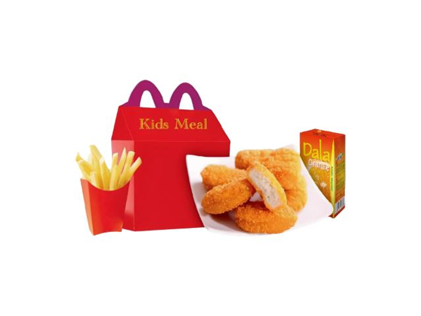 وجبة اطفال مسحب