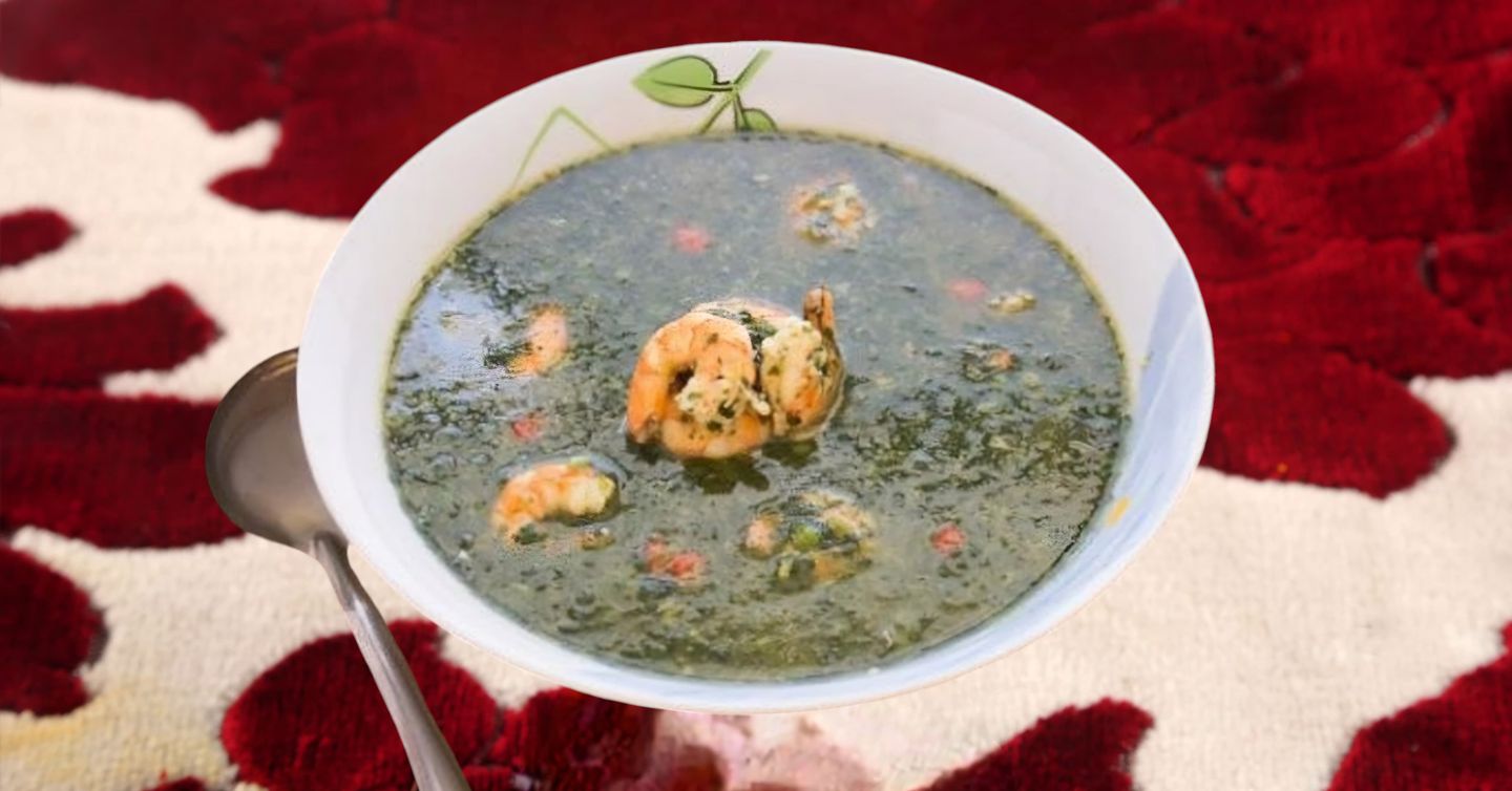 Shrimp Mulukhiyah