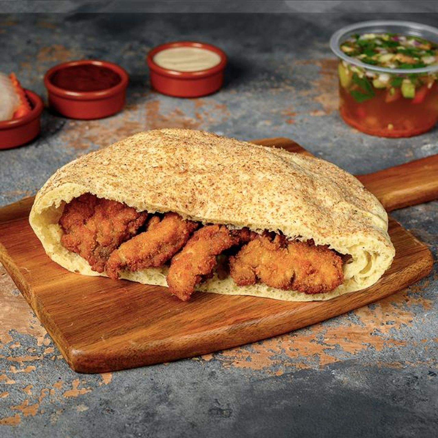 Fried Brain Sandwich
