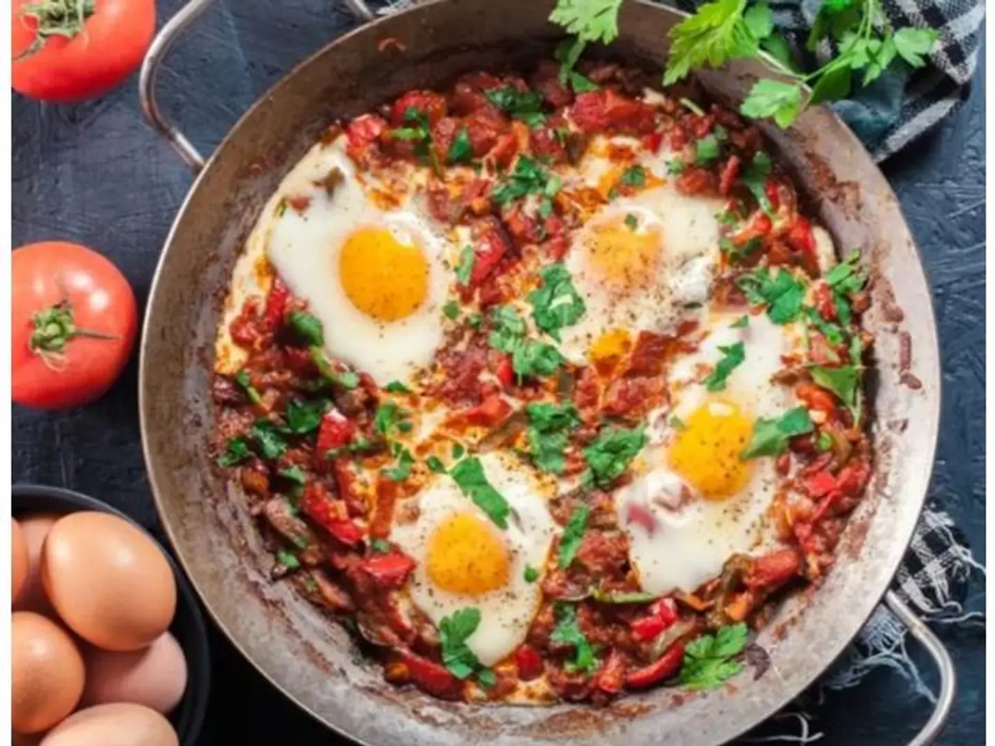 Beans With Eggs