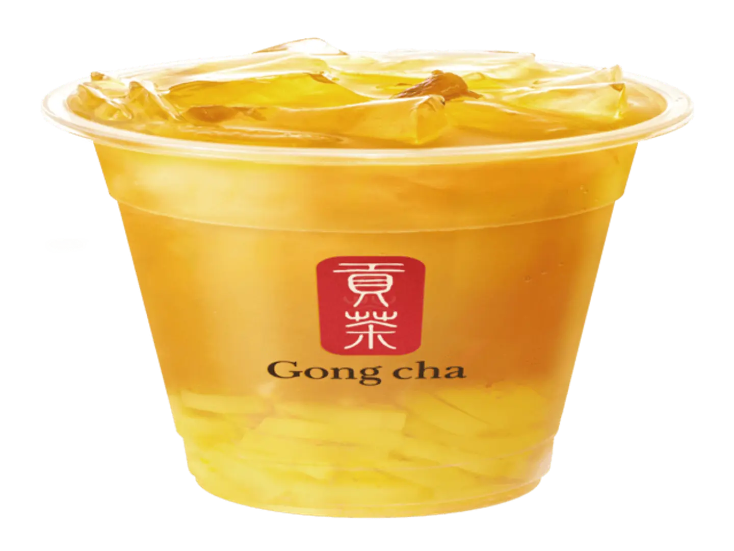 Mango Flavored Green Tea With Cold Coconut Jelly - Small