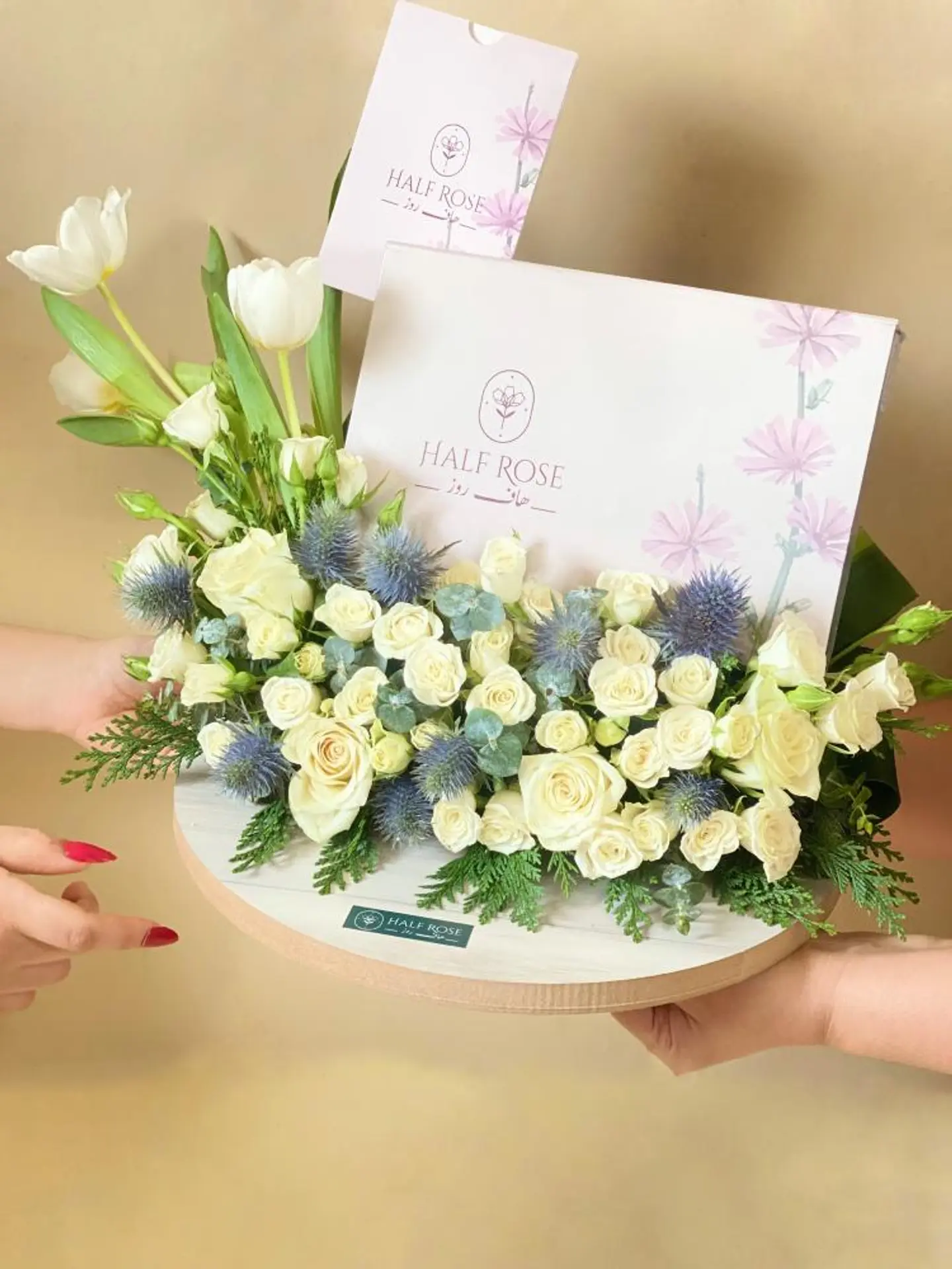 Luxurious Belgian Chocolate With A Rose On The Base