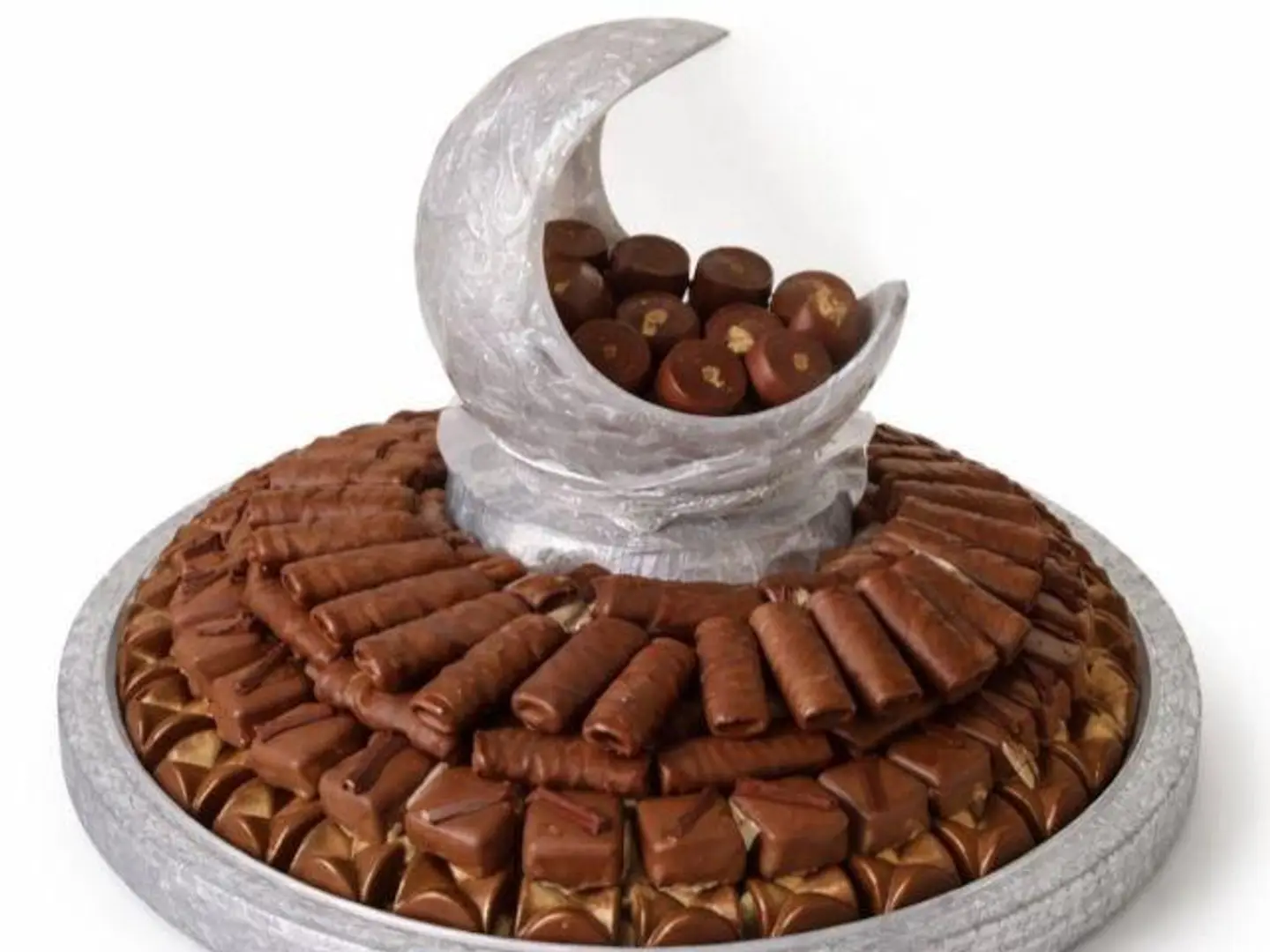 Chocolate Crescent Tray