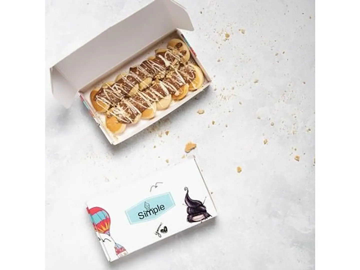 بوكس ميني بان كيك