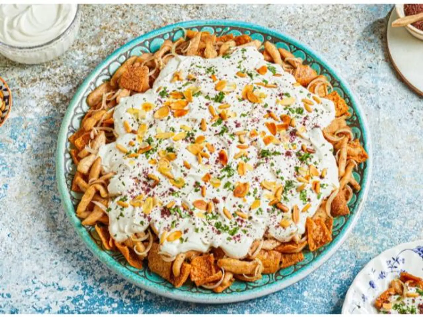 Cheese Shawarma Fatteh