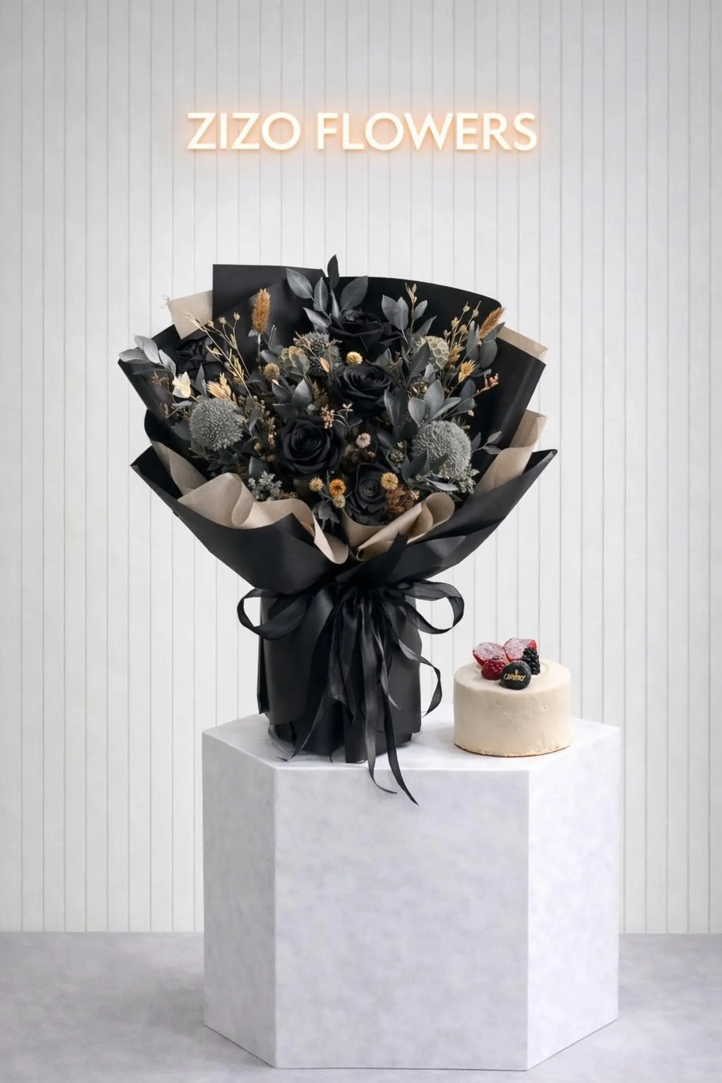 Rose With Kandera Cake 21