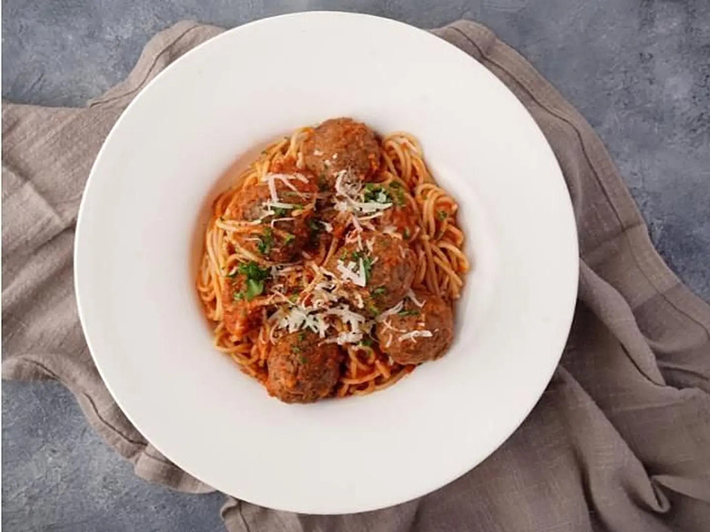 Spaghetti With Meatballs