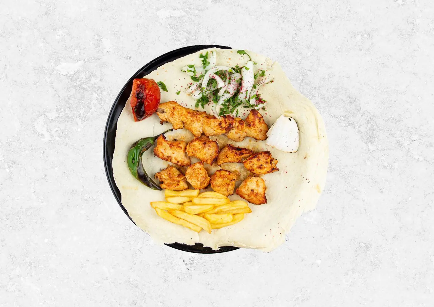 Shish Tawook Platter