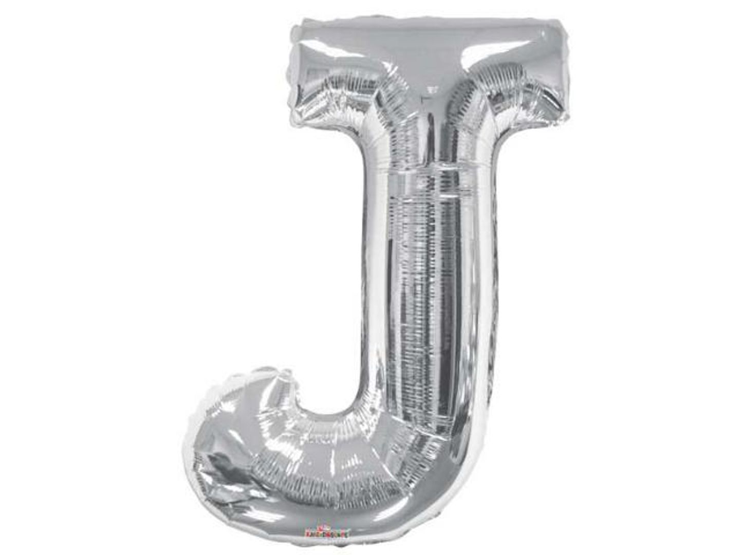 Helium J Balloon Silver
