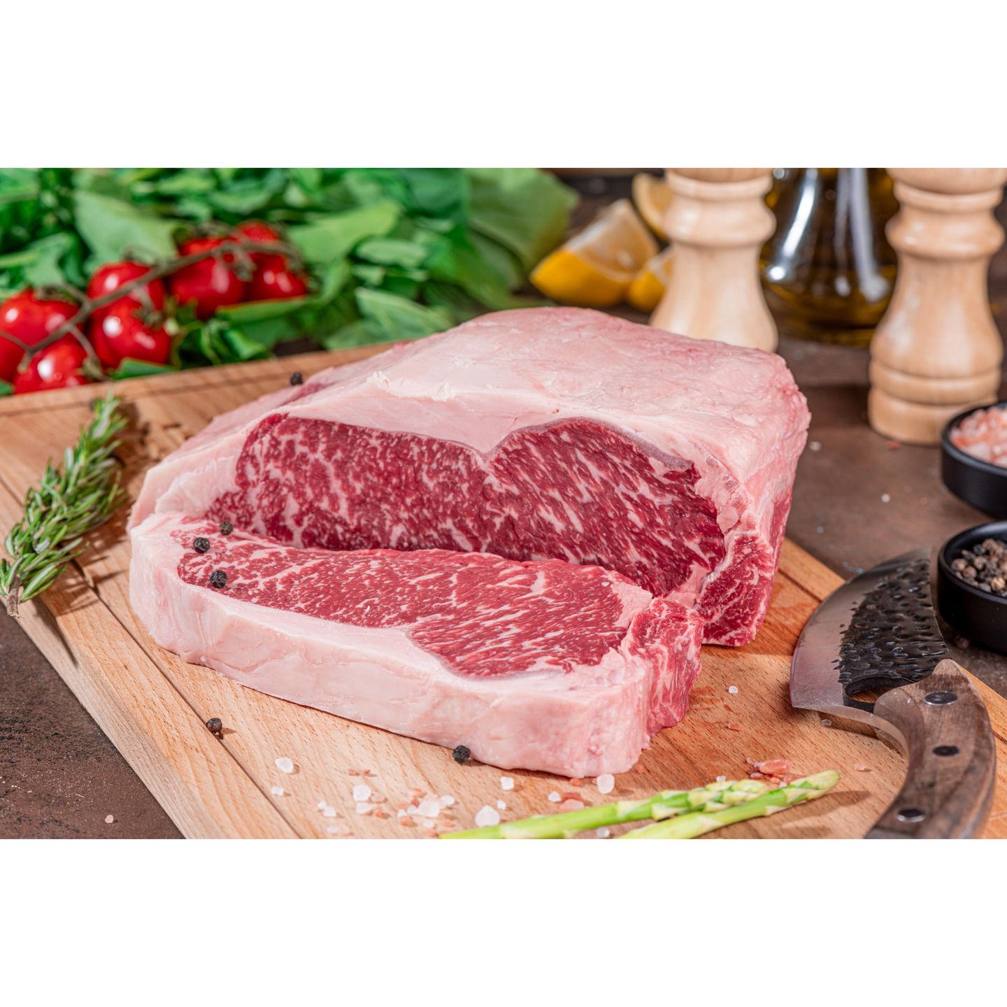 Striploin Wagyu Mb 7  Ready To Grill