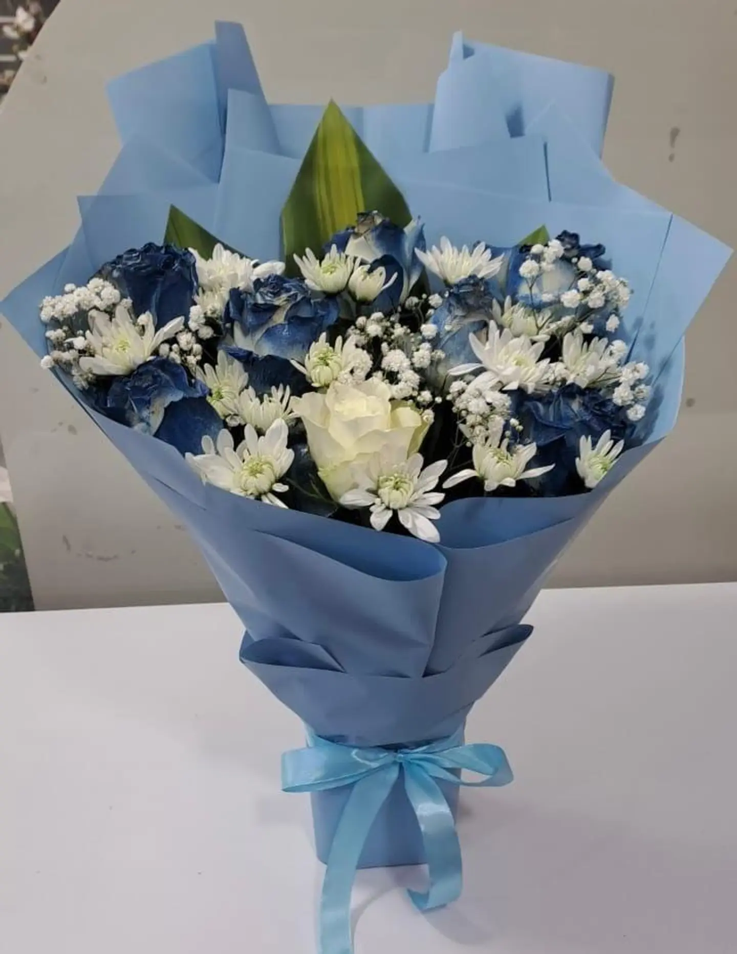 باقة الغيوم الزرقاء