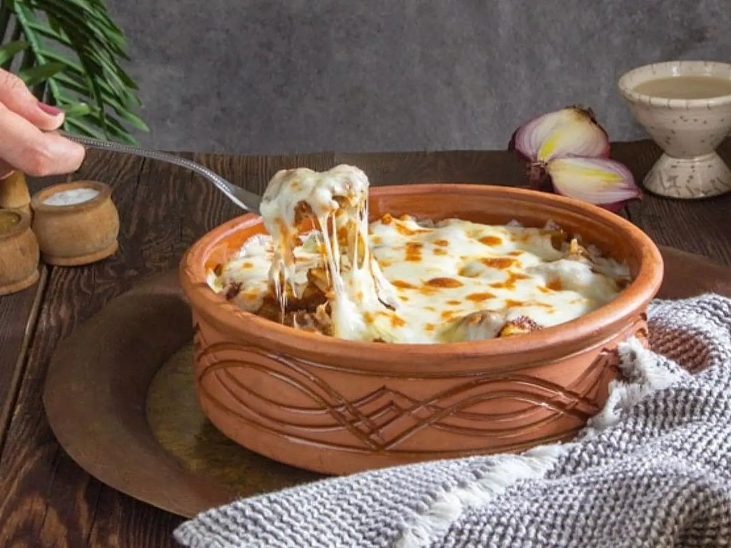 Meat Bechamel Pasta