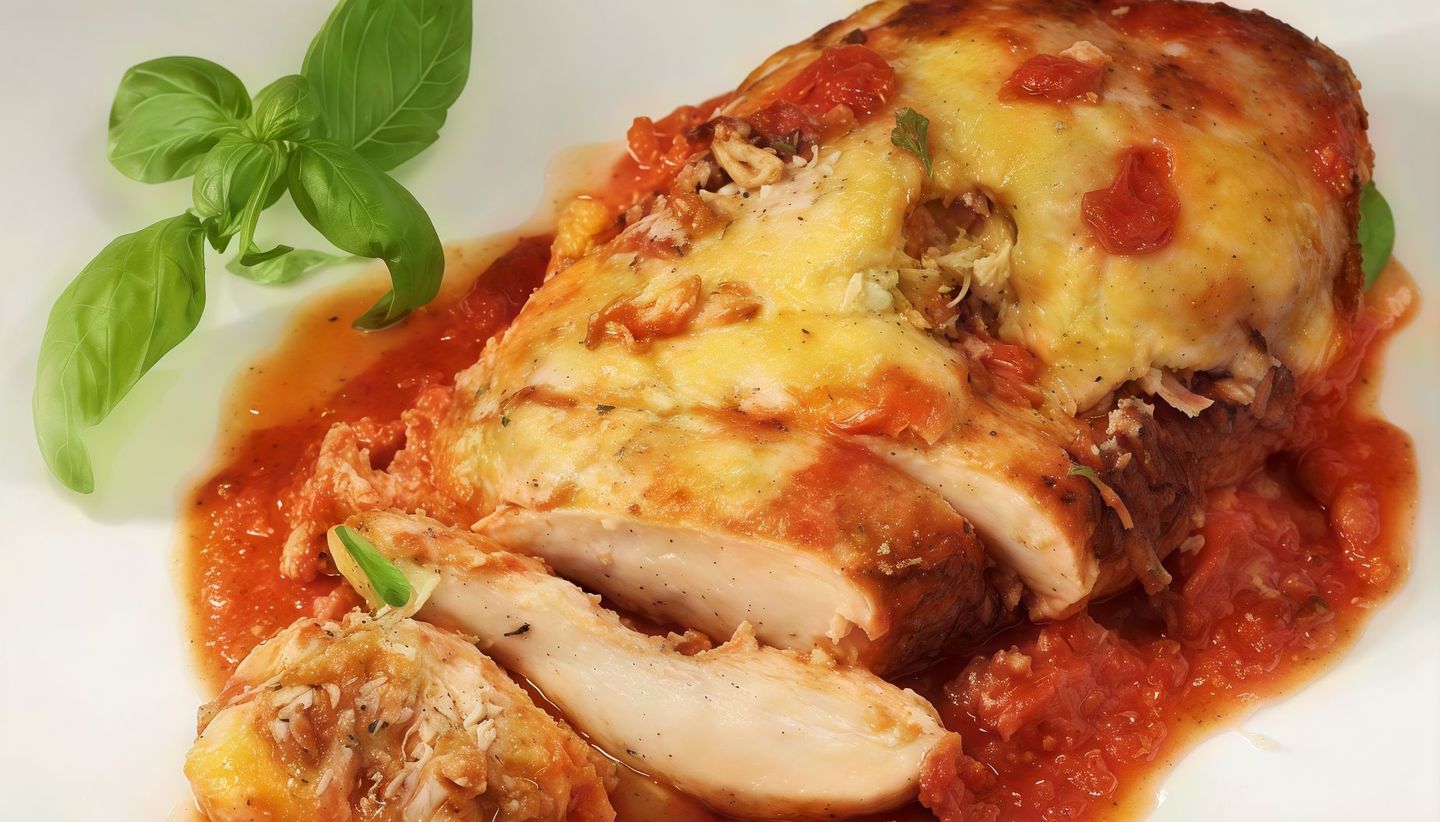 Pollo Alla Parmigiano E Pomodoro