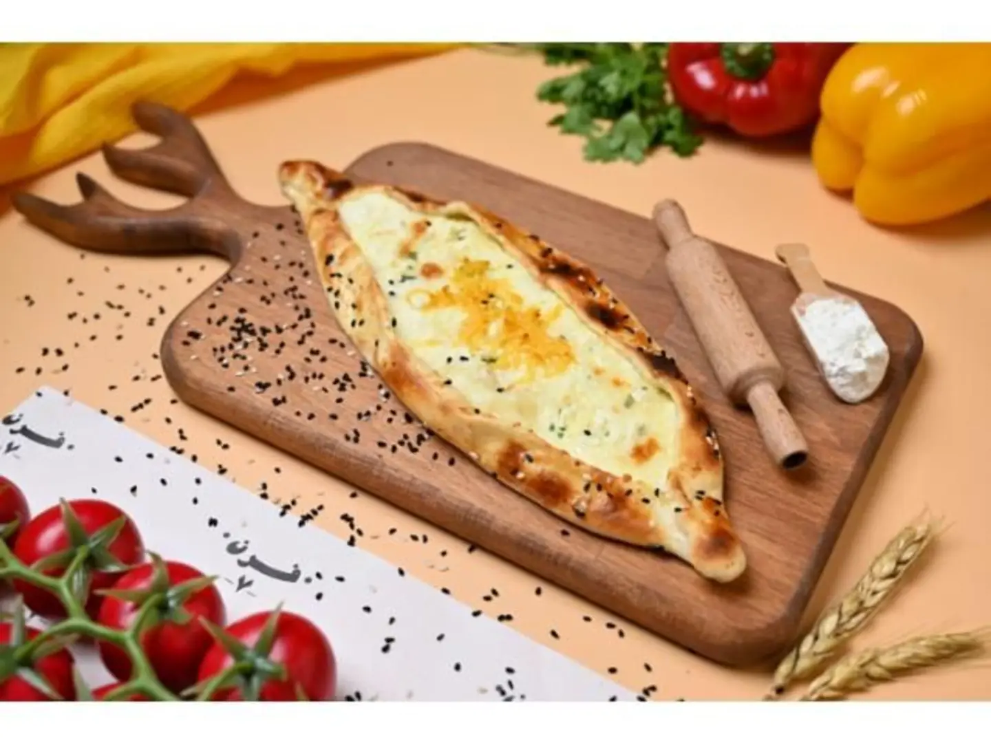 فطيره الاجبان الاربعة