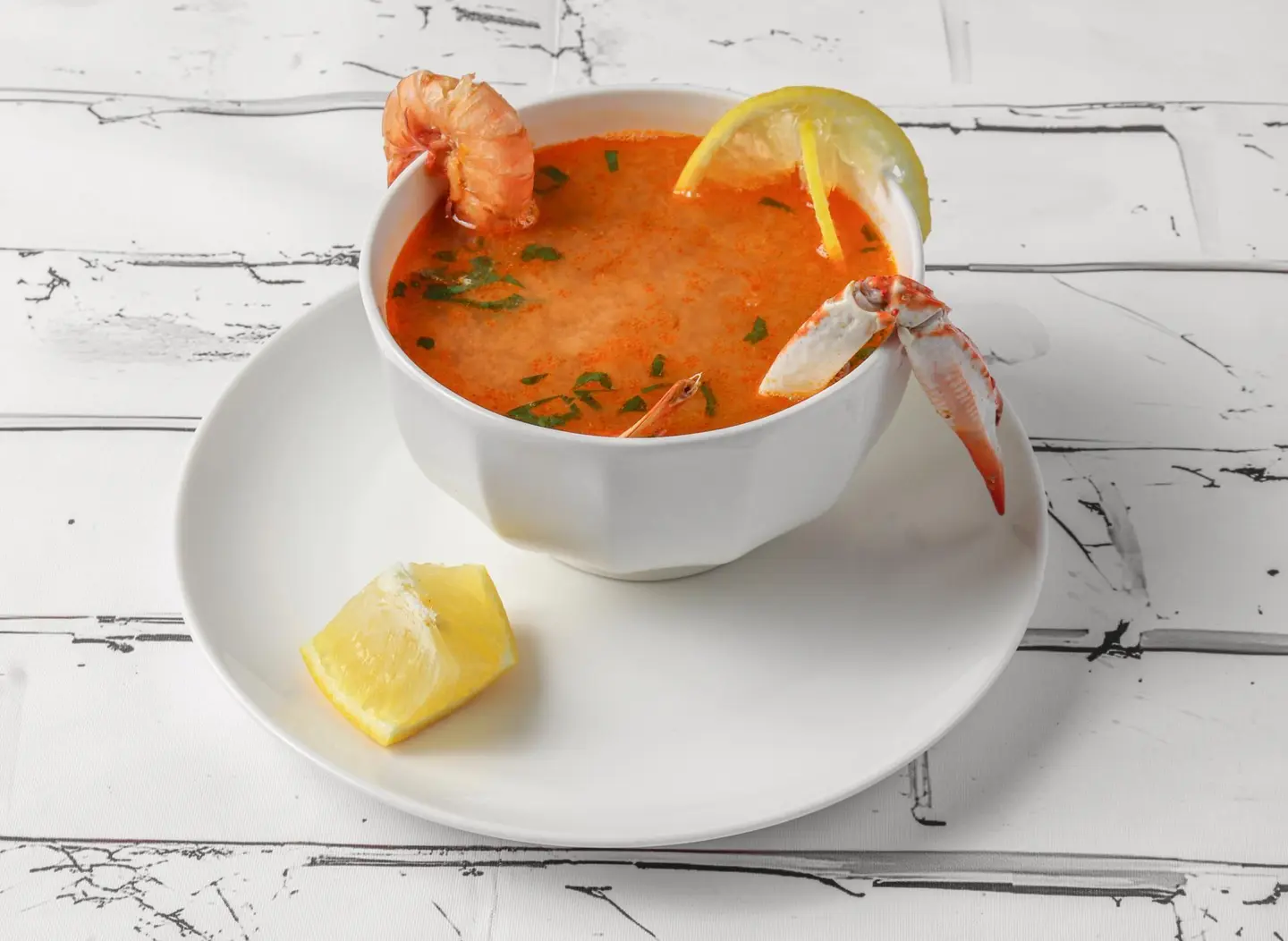 Red Seafood Soup