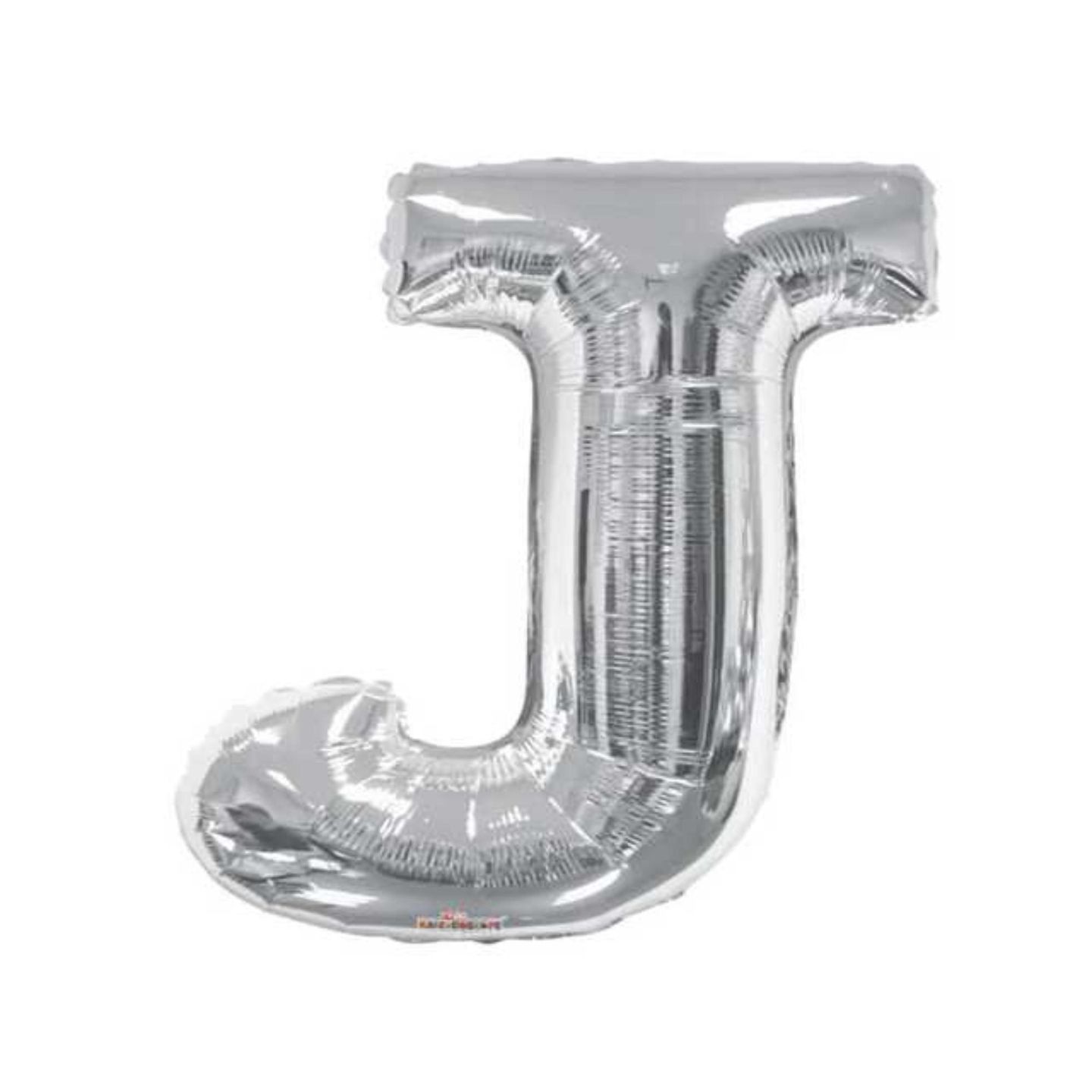 Letter J Helium Tin