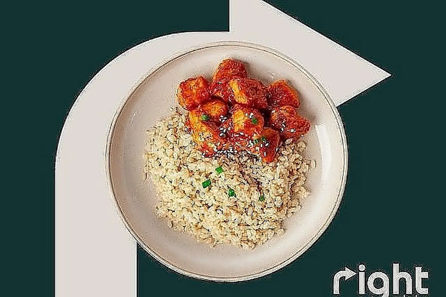 Sesame Chicken With Brown Rice