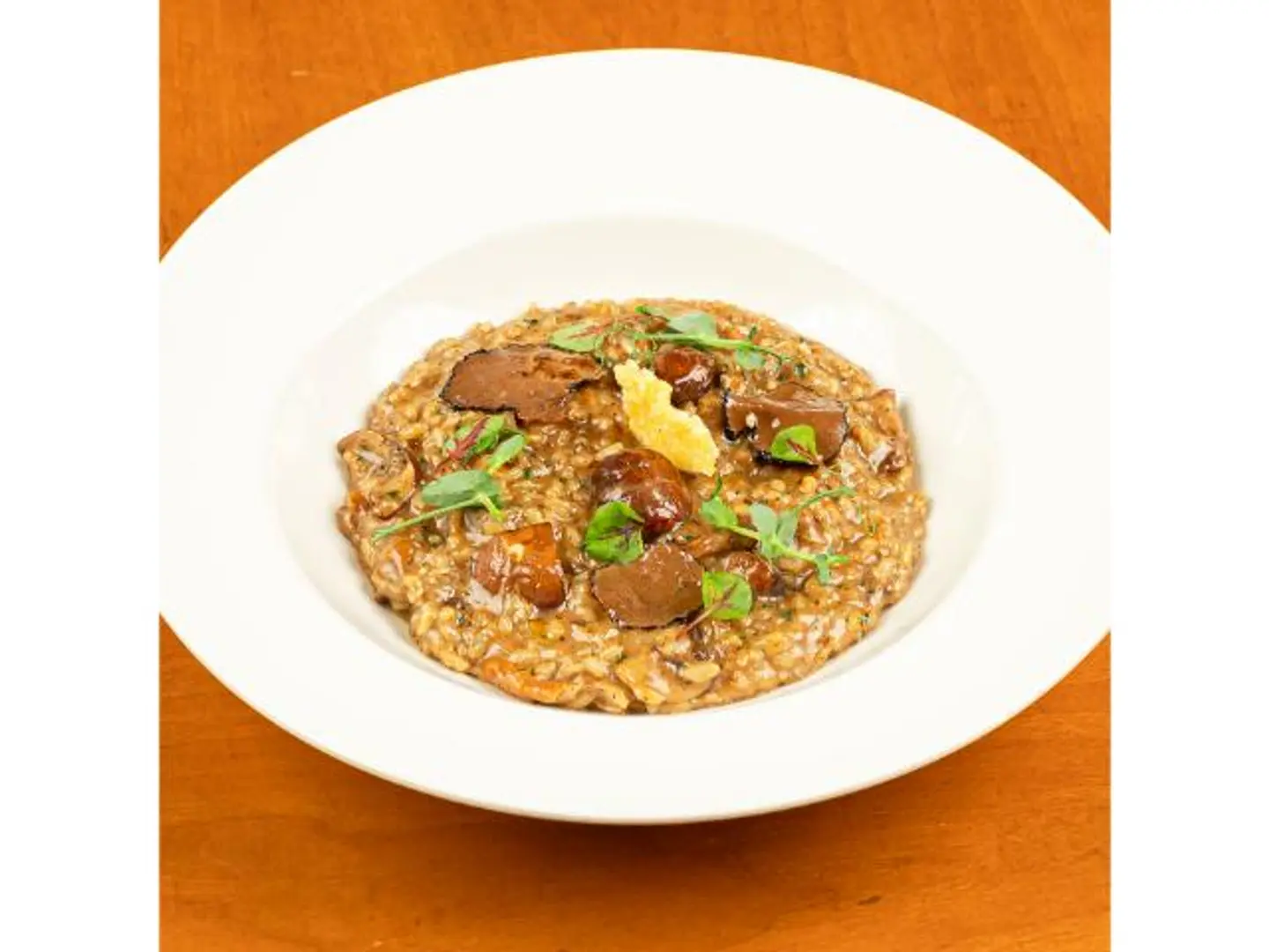 ريزوتو الفطر والترافيل