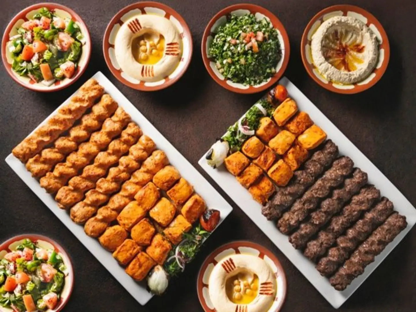 Kabab House Platter For 6 Prs