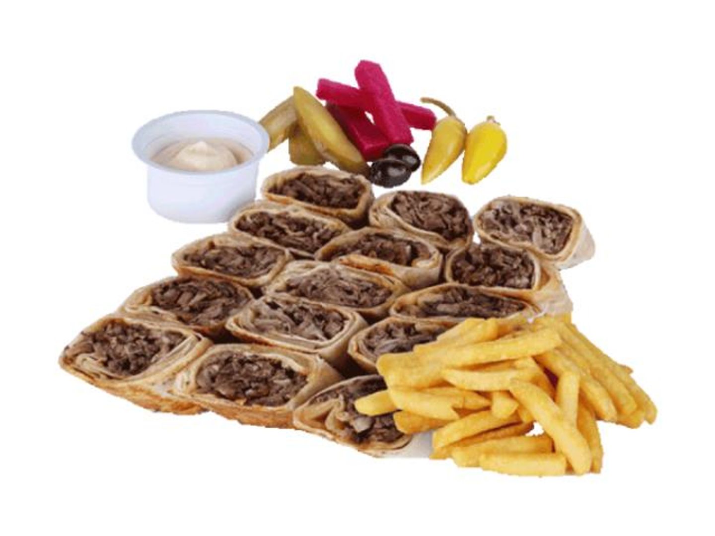 شاورما عربي لحم