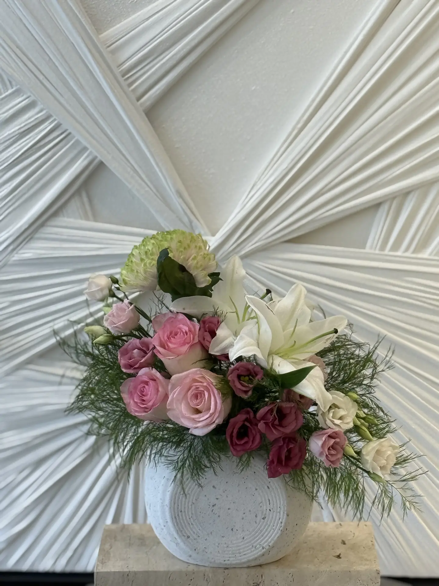 فازة ورد 1 طبيعي