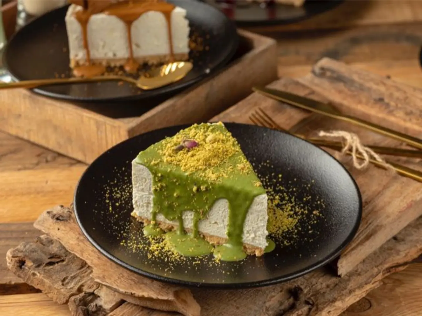 Pistachio Cheese Cake