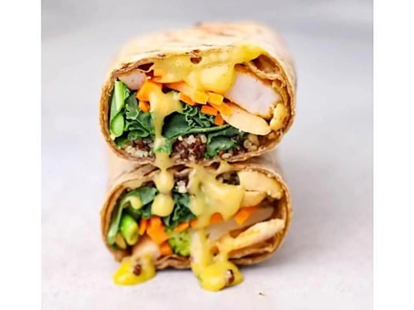 Tandoori Shrimp Wrap