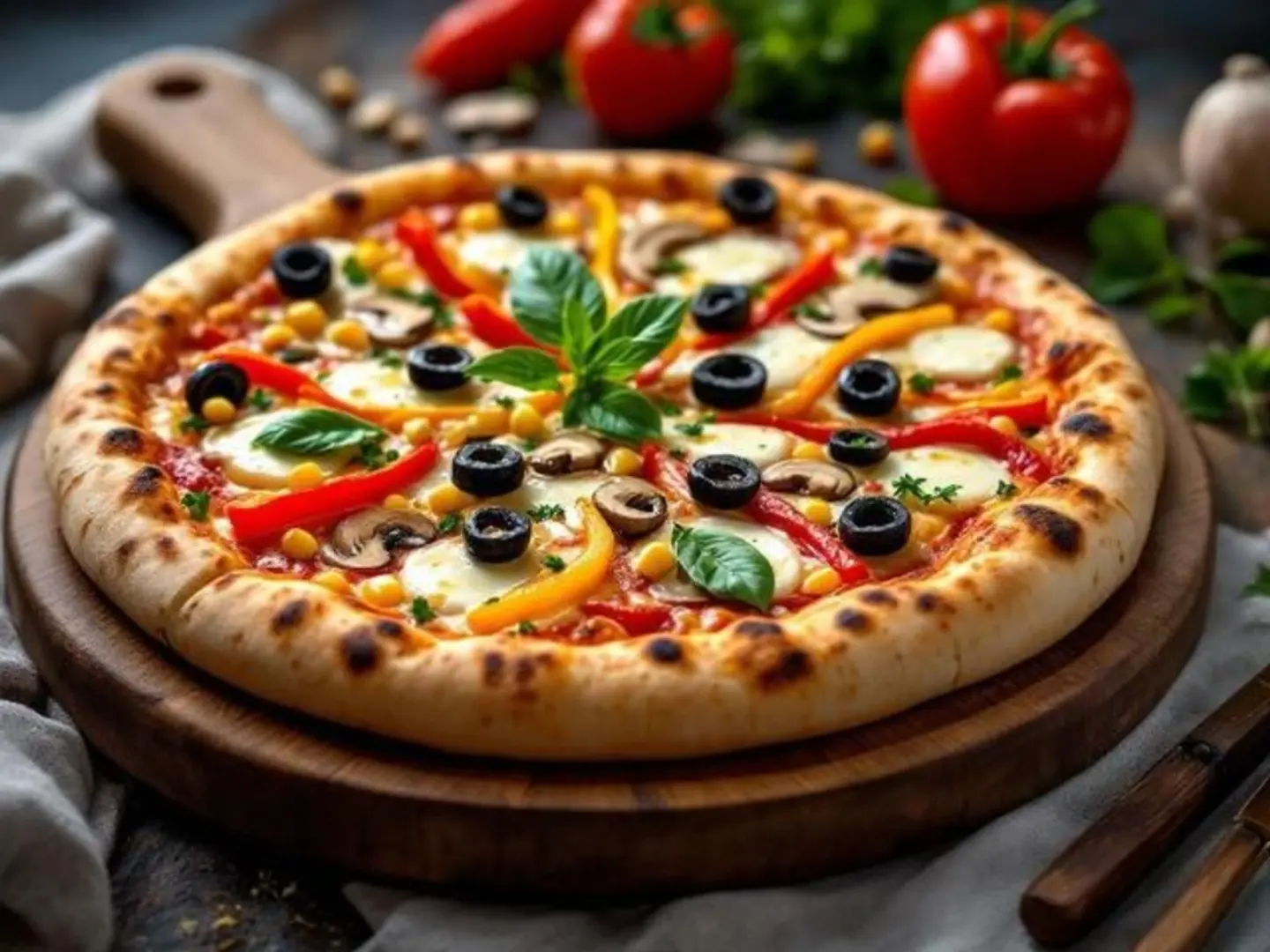 Vegetable Pizza