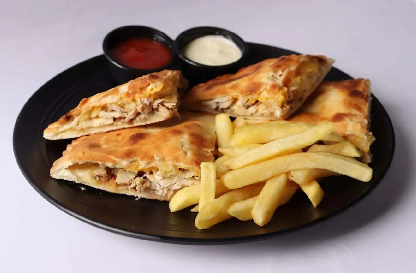 Shawarma Pie With Cheese