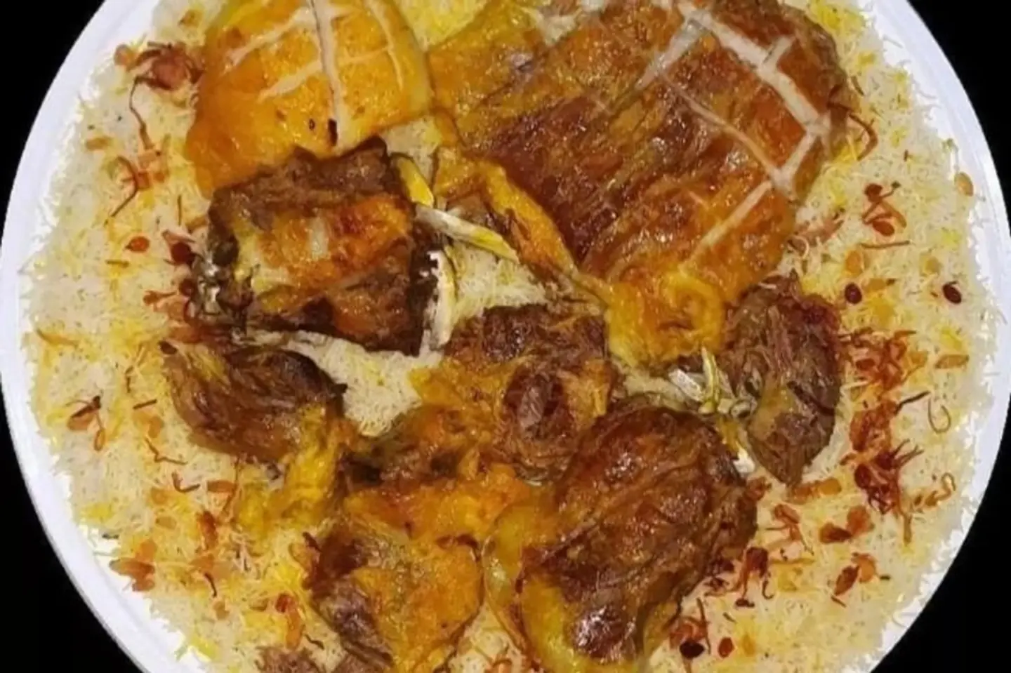 A Quarter Of A Roasted Goat