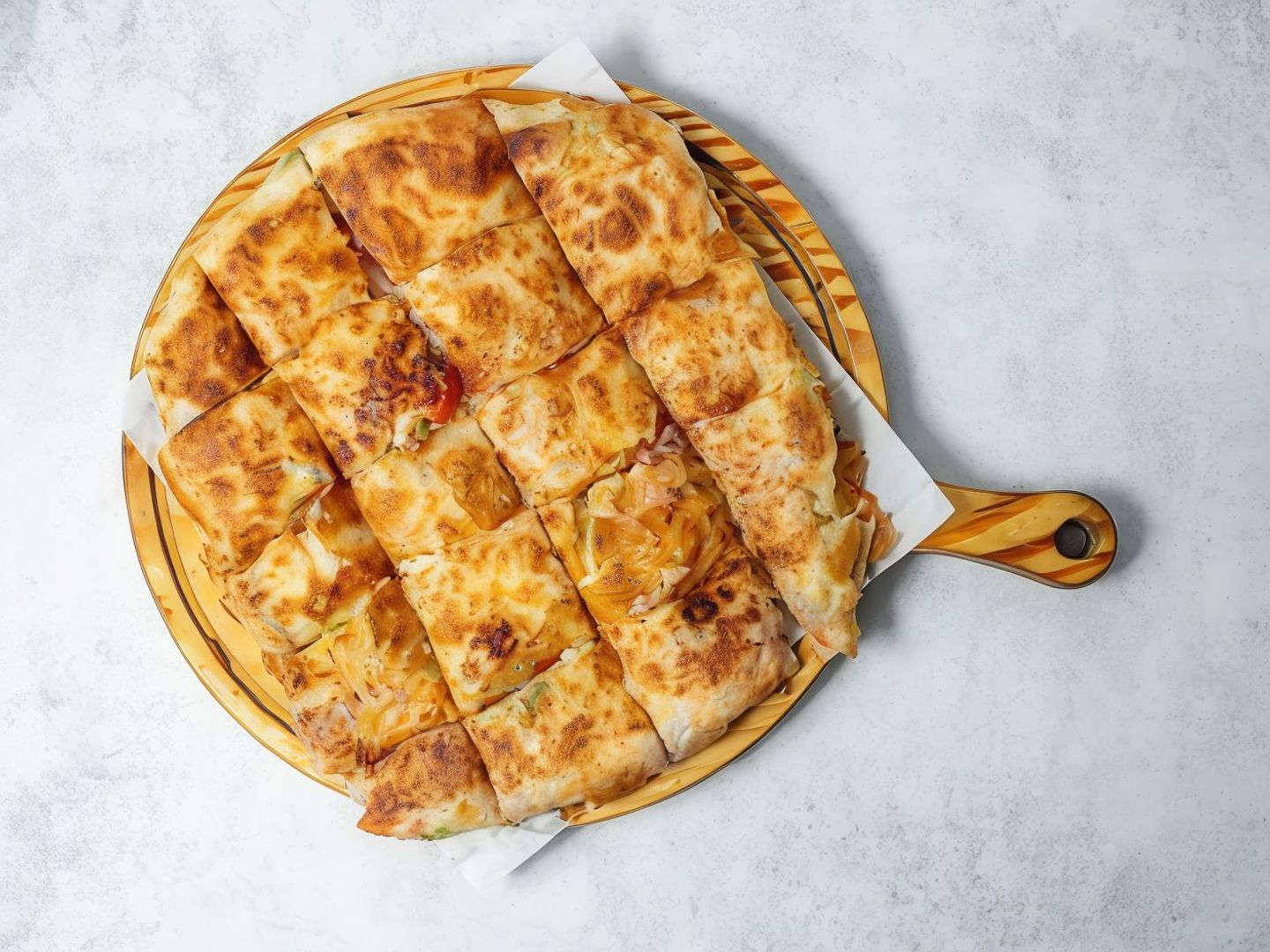 Chicken Shawerma Pie