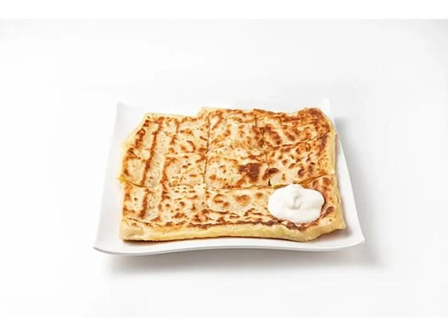 Sweet Mutabbaq With Cream
