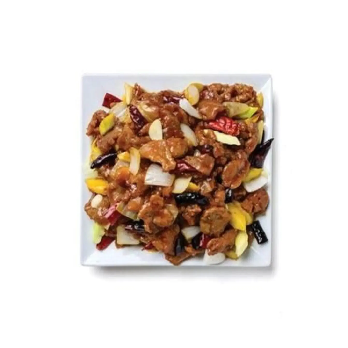 Beef With Garlic And Spicy Sauce