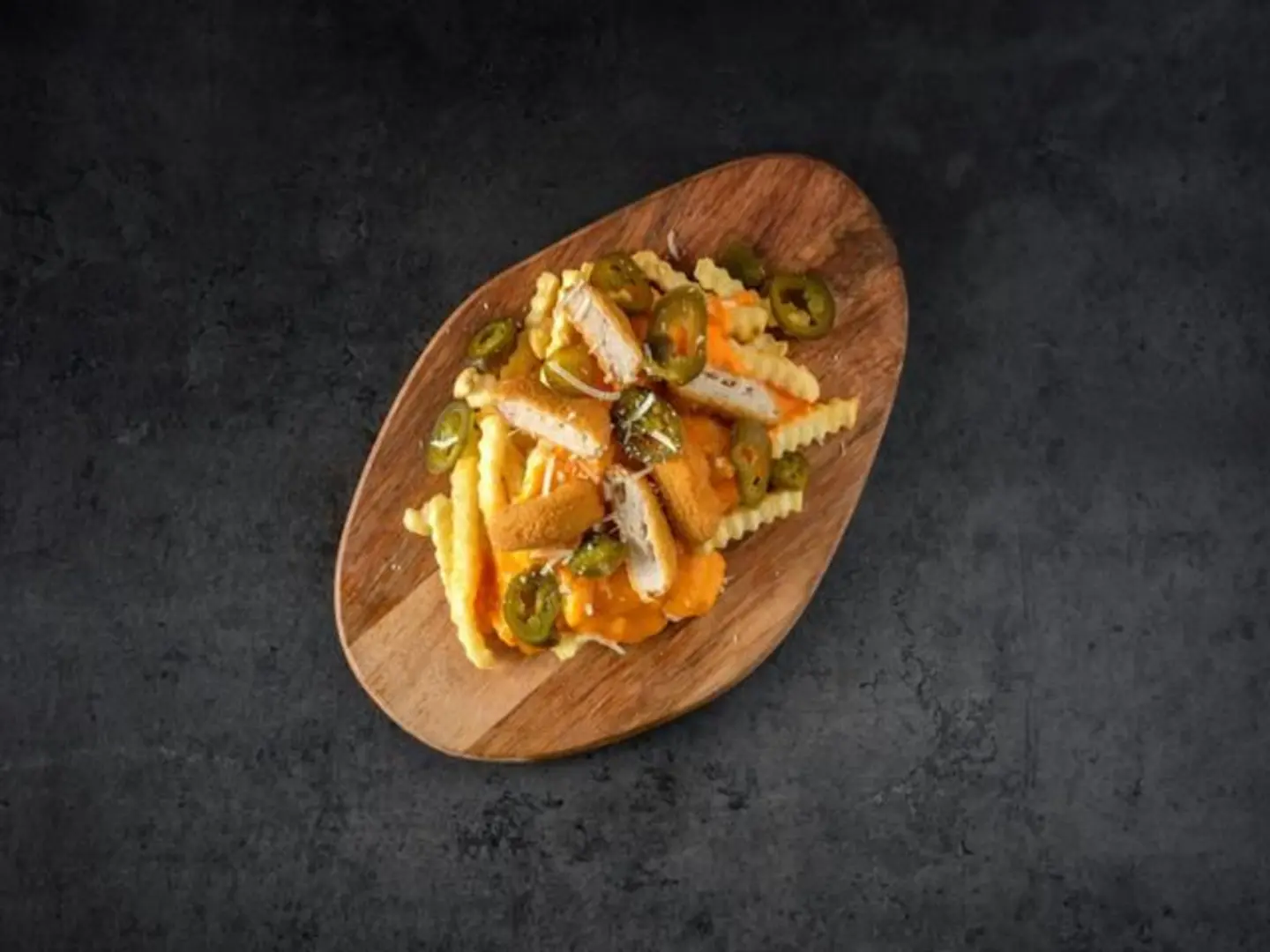 Potatoes With Chicken And Cheese