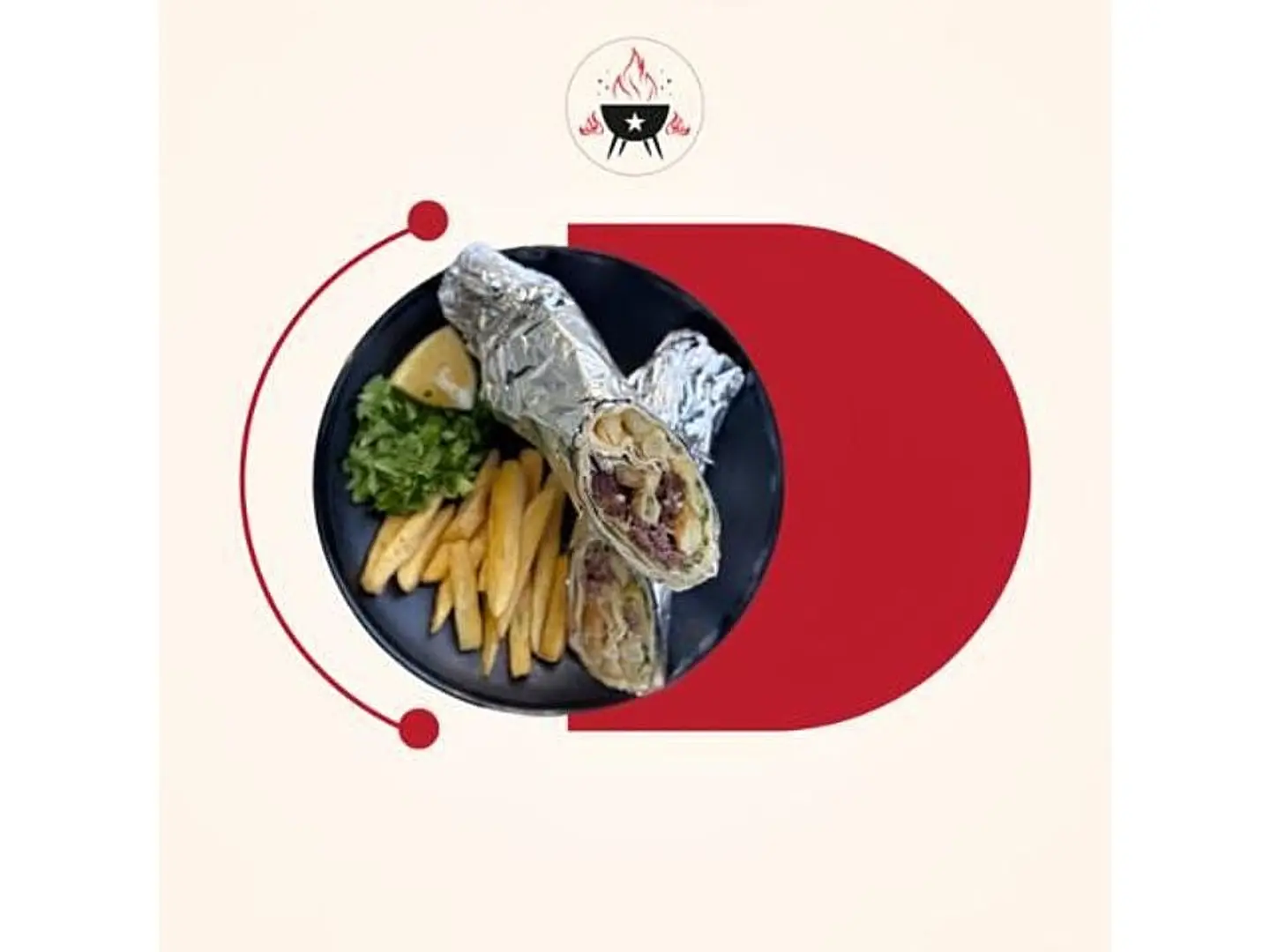 Lamb Kebab Sandwich