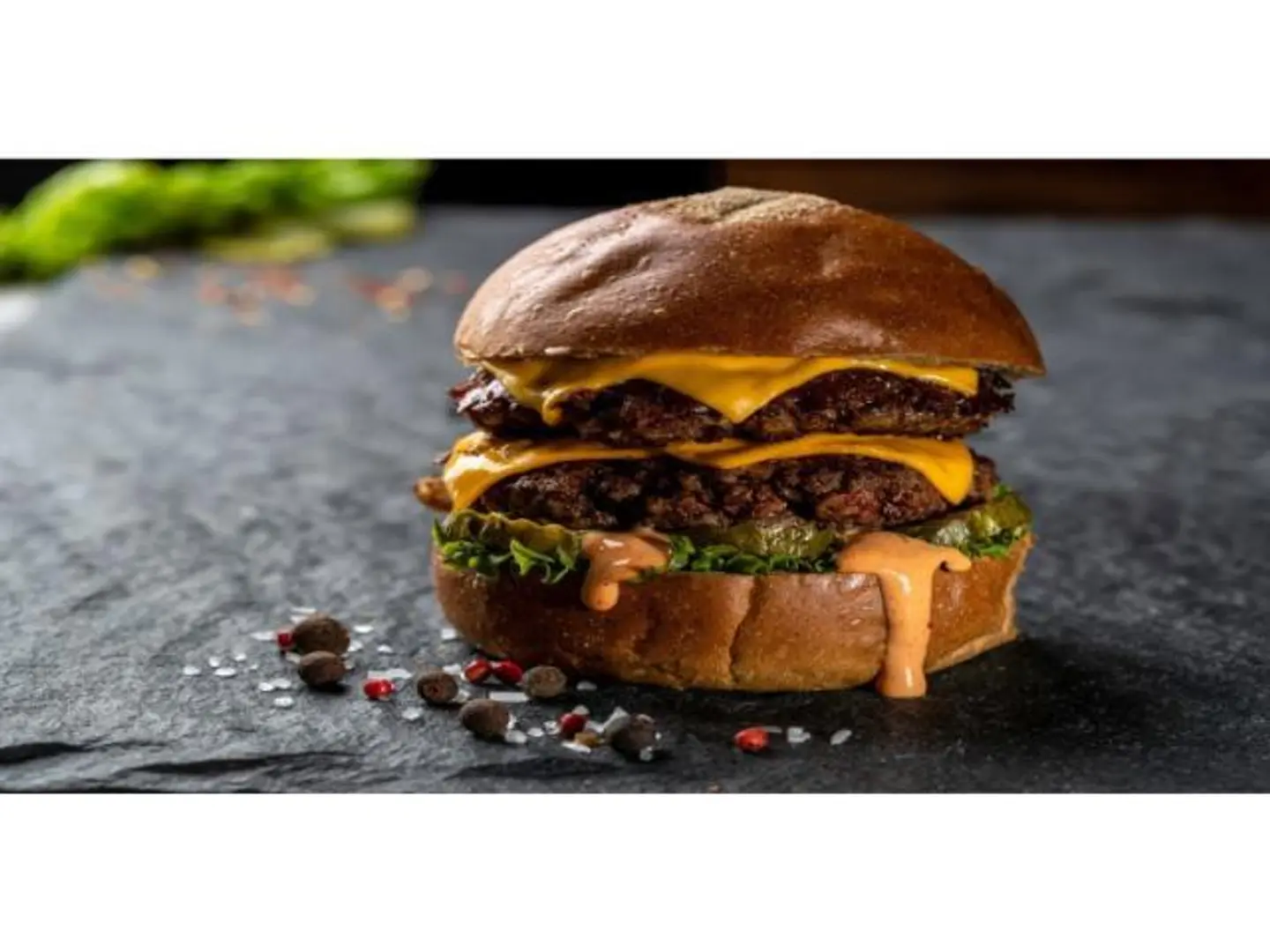 Double Fire Classic Burger